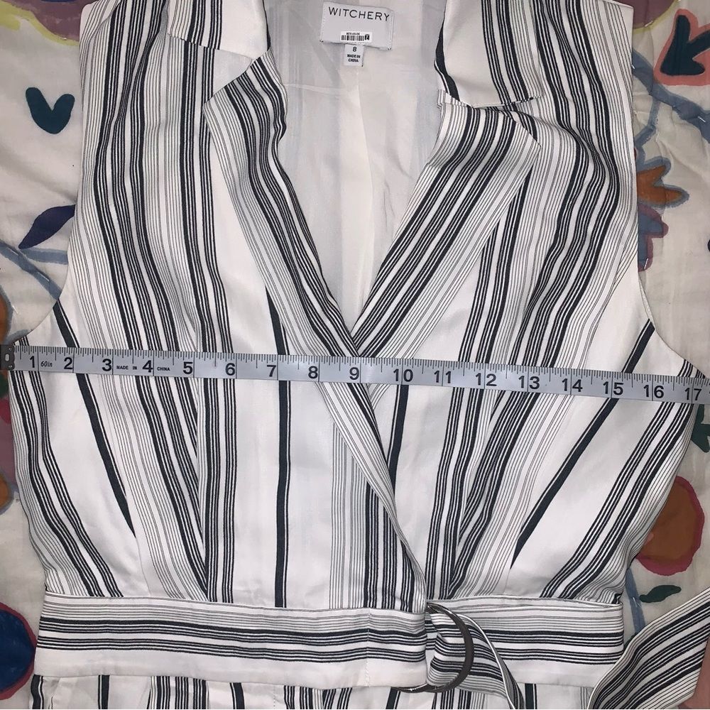 Witchery / Striped Romper - Picture 7 of 9